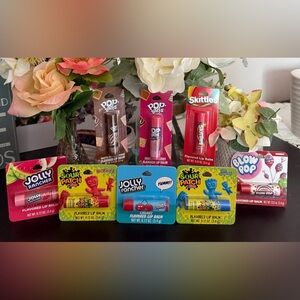 🆕💋 LIMITED EDITION 8-PIECE SWEET TREAT FLAVORED LIP BALM COLLECTION. NEW SEALED